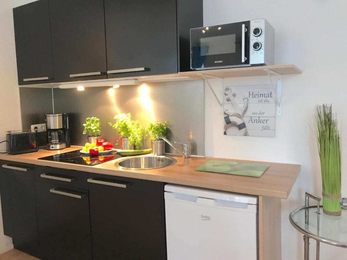 Ferienwohnung Kajuete Am Borbyer Kurpark Von Eckernförde Eksteriør billede